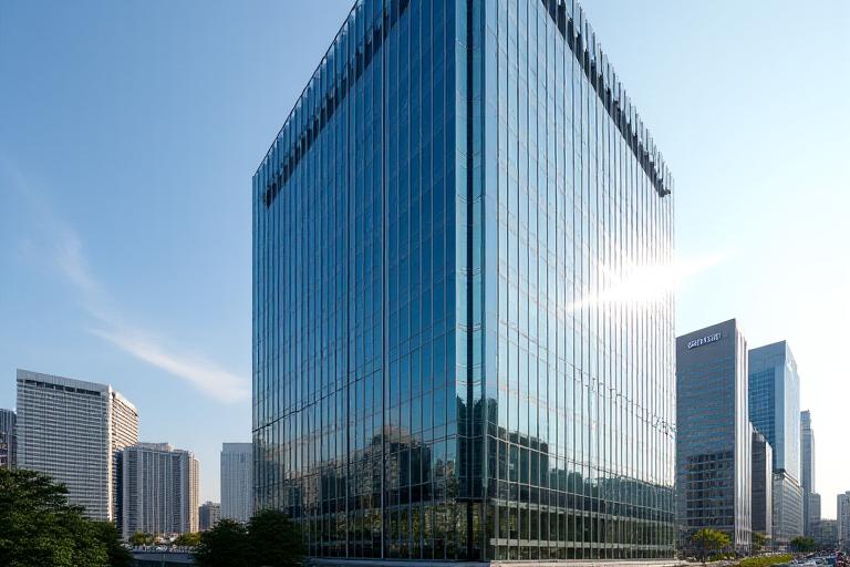 東京・赤坂にあるモダンなオフィスビル